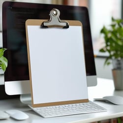 clipboard on a computer