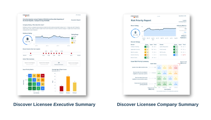 Discover Licensee Executive Summary